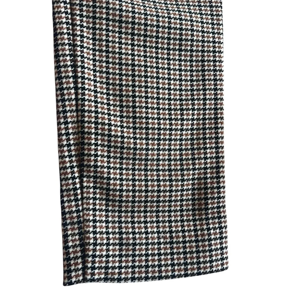 Zara Women’s High Waist Plaid Black, White & Brown Leggings/Pants- Size Small - Picture 11 of 13